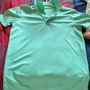 Boys Seafoam Green Polo Shirt
